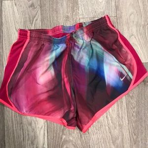 Size large youth girls nike shorts
